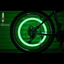 Load image into Gallery viewer, Bicycle LED Light Tire Valve Cap Flash