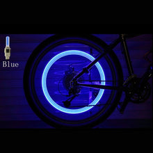 Load image into Gallery viewer, Bicycle LED Light Tire Valve Cap Flash